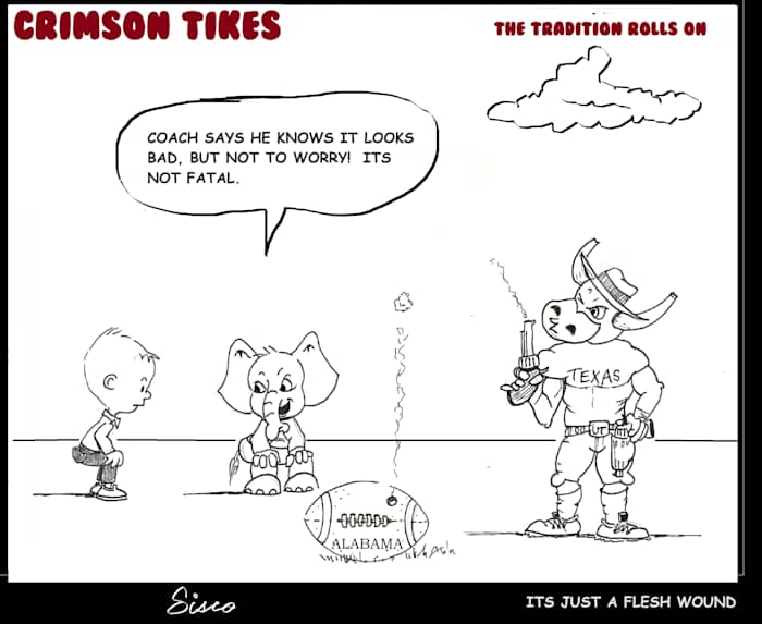 Crimson Tikes: It's Just a Flesh Wound
